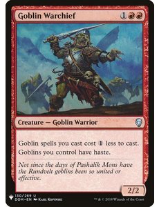Magic: The Gathering Goblin Warchief (961) Near Mint