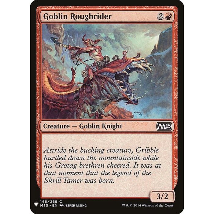 Magic: The Gathering Goblin Roughrider (960) Near Mint