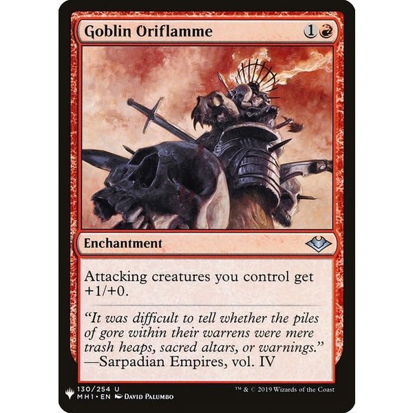 Magic: The Gathering Goblin Oriflamme (958) Near Mint