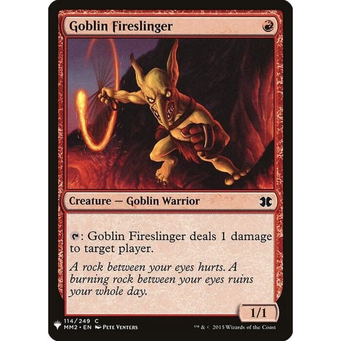Magic: The Gathering Goblin Fireslinger (953) Near Mint