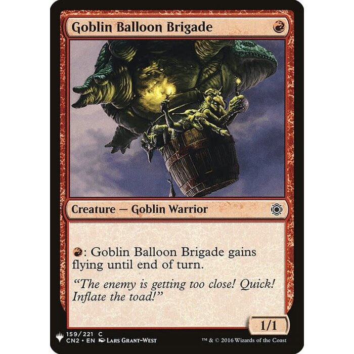 Magic: The Gathering Goblin Balloon Brigade (951) Near Mint