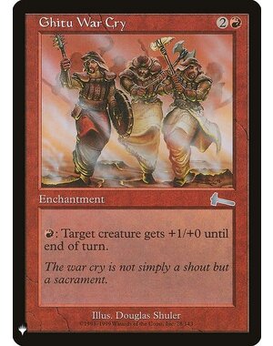 Magic: The Gathering Ghitu War Cry (948) Near Mint
