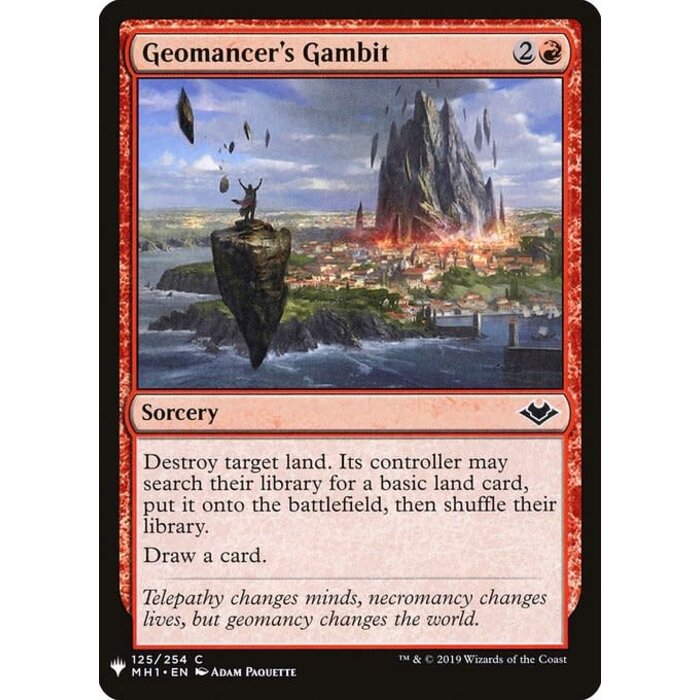 Magic: The Gathering Geomancer's Gambit (946) Near Mint