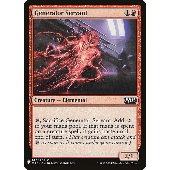 Magic: The Gathering Generator Servant (944) Near Mint