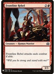 Magic: The Gathering Frontline Rebel (940) Near Mint