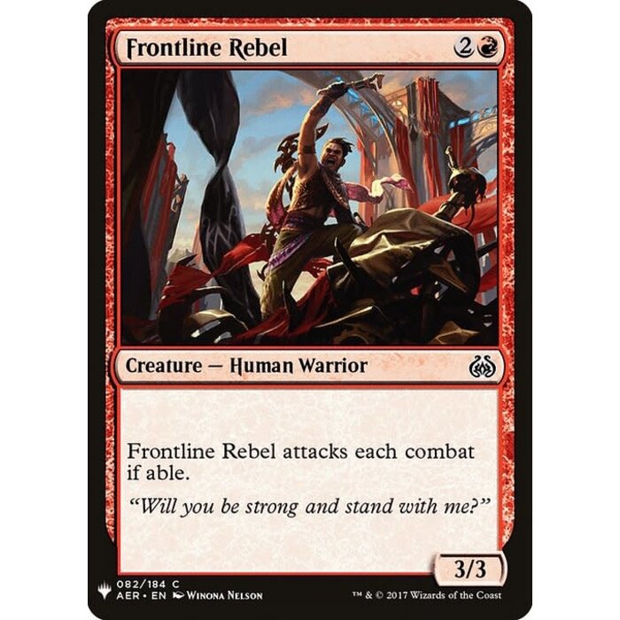Magic: The Gathering Frontline Rebel (940) Near Mint