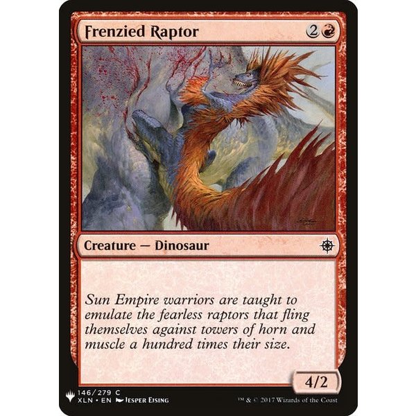 Magic: The Gathering Frenzied Raptor (937) Near Mint