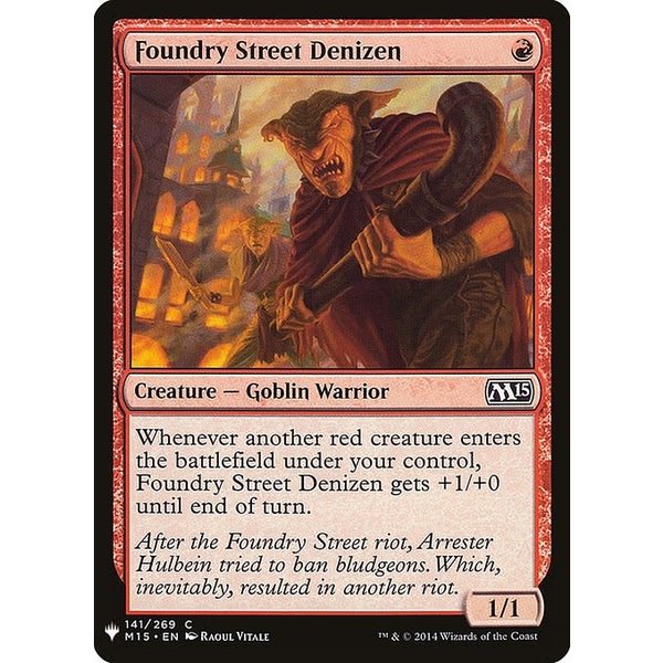 Magic: The Gathering Foundry Street Denizen (936) Near Mint