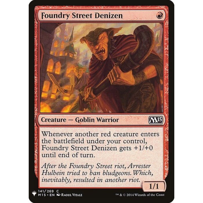 Magic: The Gathering Foundry Street Denizen (936) Near Mint