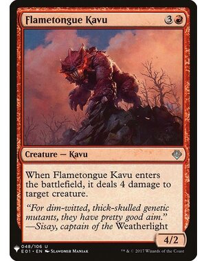 Magic: The Gathering Flametongue Kavu (932) Near Mint