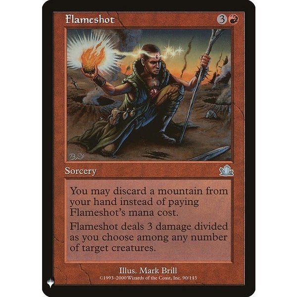 Magic: The Gathering Flameshot (931) Near Mint