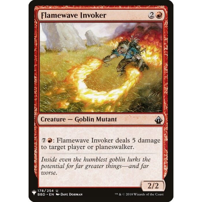 Magic: The Gathering Flamewave Invoker (933) Near Mint