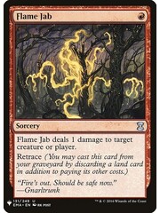 Magic: The Gathering Flame Jab (930) Near Mint