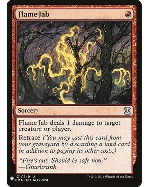Magic: The Gathering Flame Jab (930) Near Mint