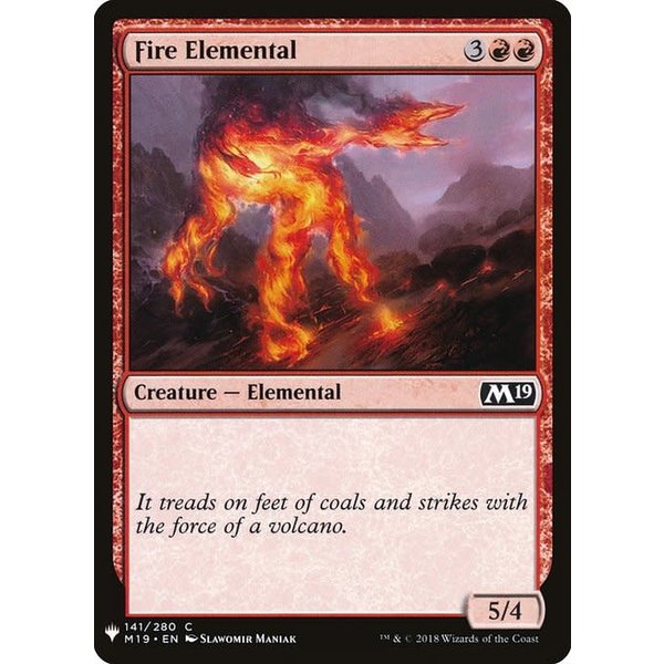 Magic: The Gathering Fire Elemental (929) Near Mint