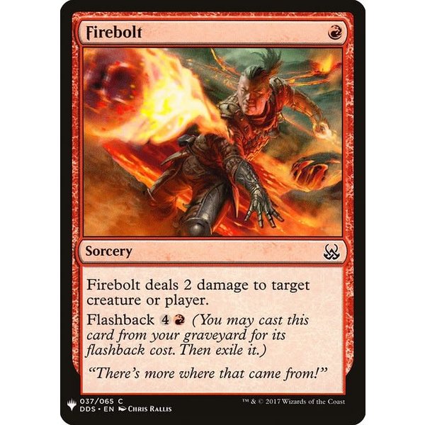 Magic: The Gathering Firebolt (927) Near Mint