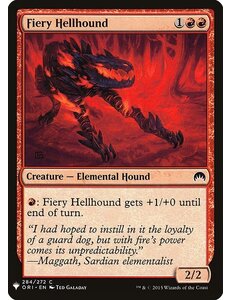 Magic: The Gathering Fiery Hellhound (924) Near Mint
