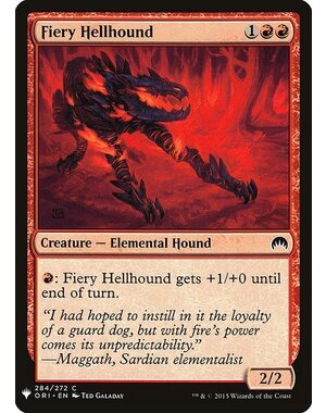 Magic: The Gathering Fiery Hellhound (924) Near Mint