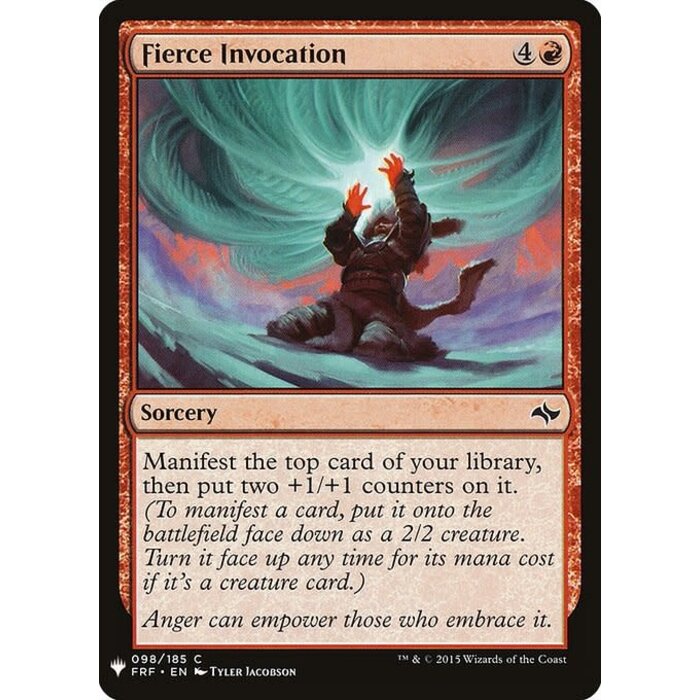 Magic: The Gathering Fierce Invocation (923) Near Mint