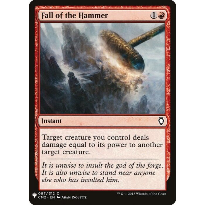 Magic: The Gathering Fall of the Hammer (921) Near Mint