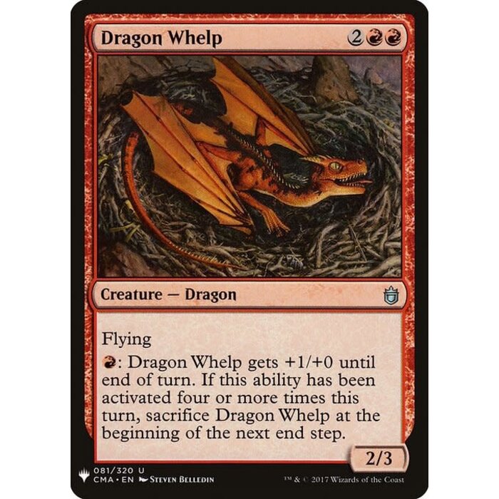 Magic: The Gathering Dragon Whelp (911) Near Mint
