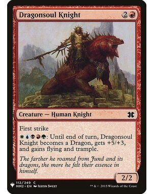 Magic: The Gathering Dragonsoul Knight (910) Near Mint