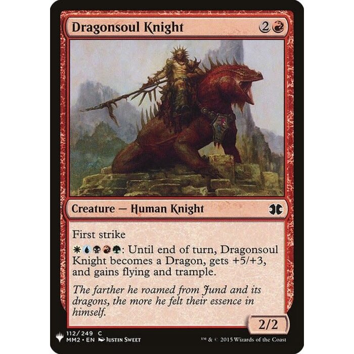 Magic: The Gathering Dragonsoul Knight (910) Near Mint