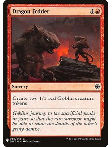 Magic: The Gathering Dragon Fodder (909) Near Mint