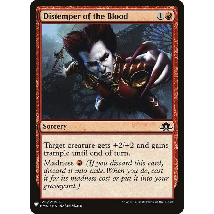Magic: The Gathering Distemper of the Blood (906) Near Mint