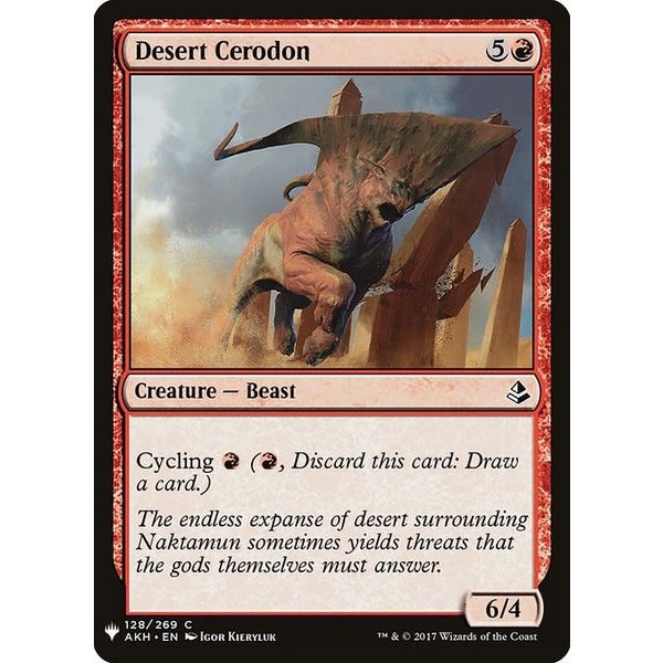 Magic: The Gathering Desert Cerodon (902) Near Mint