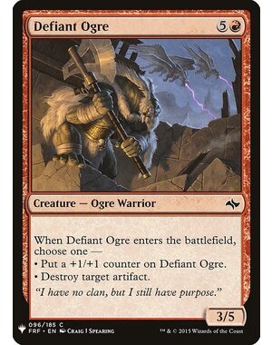 Magic: The Gathering Defiant Ogre (900) Near Mint