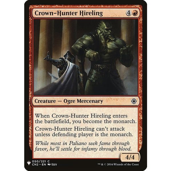 Magic: The Gathering Crown-Hunter Hireling (895) Near Mint