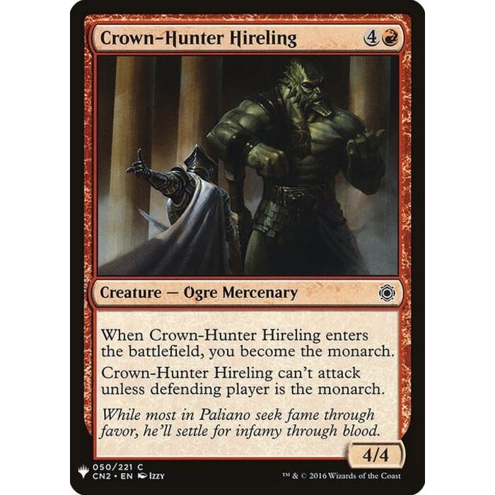 Magic: The Gathering Crown-Hunter Hireling (895) Near Mint
