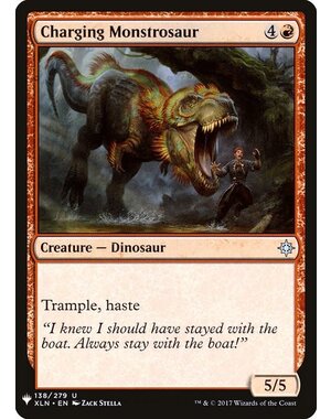 Magic: The Gathering Charging Monstrosaur (886) Near Mint