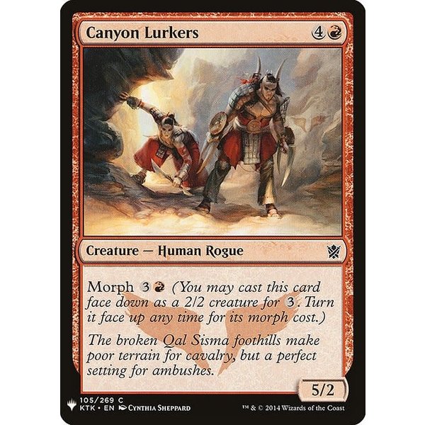 Magic: The Gathering Canyon Lurkers (880) Near Mint