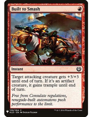 Magic: The Gathering Built to Smash (878) Near Mint