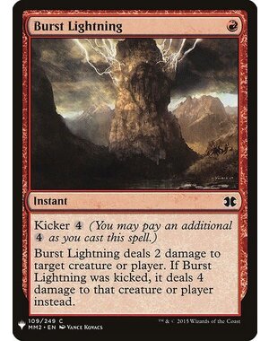 Magic: The Gathering Burst Lightning (879) Near Mint