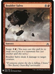 Magic: The Gathering Boulder Salvo (870) Near Mint