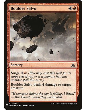 Magic: The Gathering Boulder Salvo (870) Near Mint