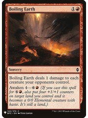 Magic: The Gathering Boiling Earth (866) Near Mint