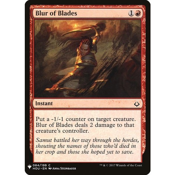 Magic: The Gathering Blur of Blades (864) Near Mint