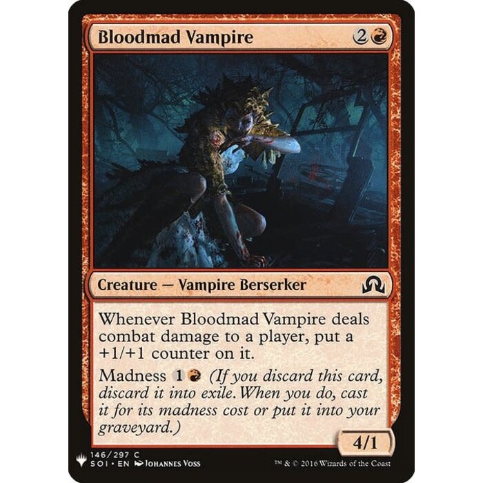 Magic: The Gathering Bloodmad Vampire (860) Near Mint