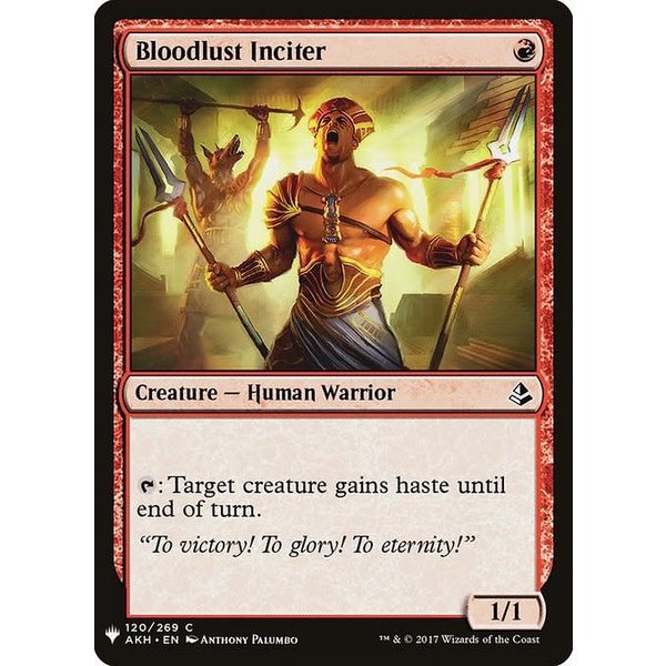Magic: The Gathering Bloodlust Inciter (859) Near Mint