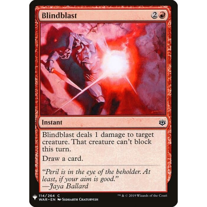 Magic: The Gathering Blindblast (857) Near Mint