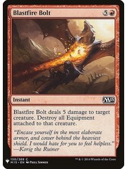 Magic: The Gathering Blastfire Bolt (855) Near Mint