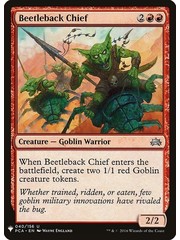 Magic: The Gathering Beetleback Chief (852) Near Mint