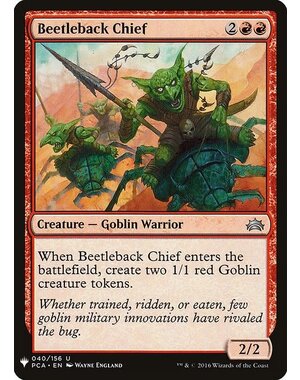 Magic: The Gathering Beetleback Chief (852) Near Mint