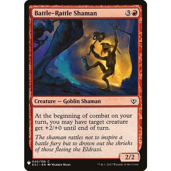 Magic: The Gathering Battle-Rattle Shaman (851) Near Mint