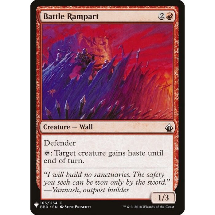 Magic: The Gathering Battle Rampart (850) Near Mint