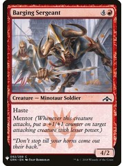 Magic: The Gathering Barging Sergeant (848) Near Mint